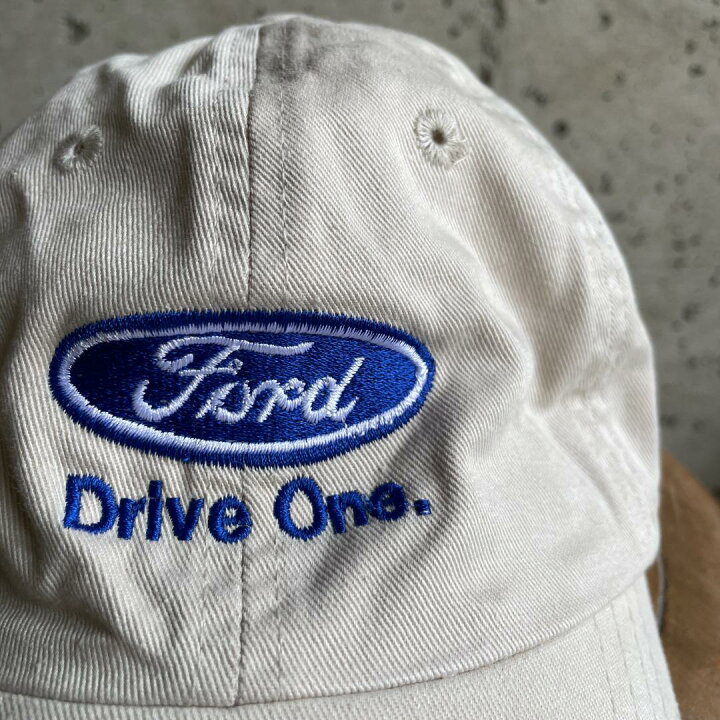 楽天市場】XZ339 90s 帽子 トラッカーキャップ フォード Ford ベージュ 