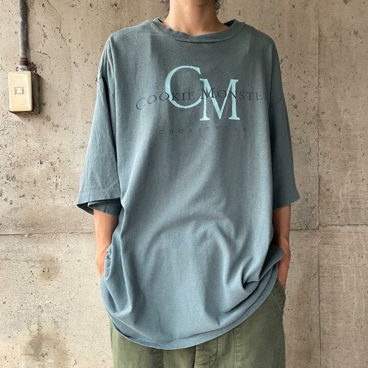 楽天市場】XZ354 90s Tシャツ クッキーモンスター セサミストリート 