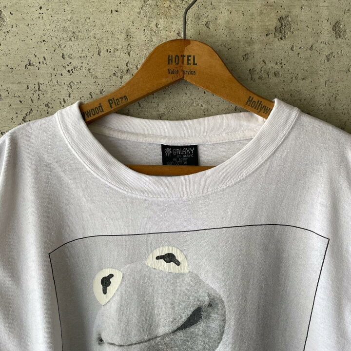 楽天市場】XZ373 Tシャツ 90s CK アド Kermit カーミット パロディ 白 