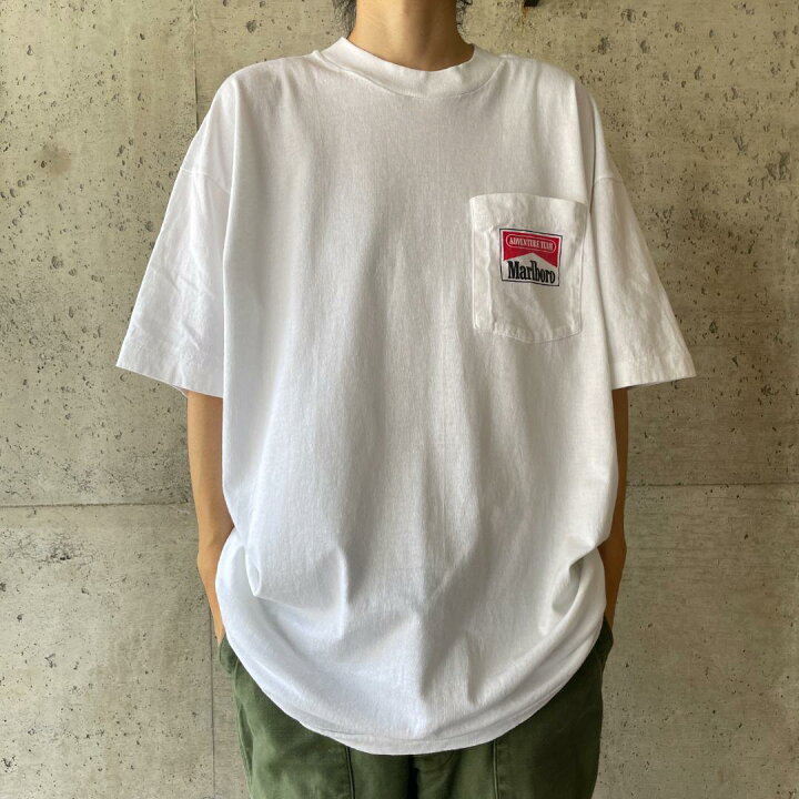 楽天市場】XZ390 Tシャツ マルボロ タバコ プロモ レースカー ポケT 