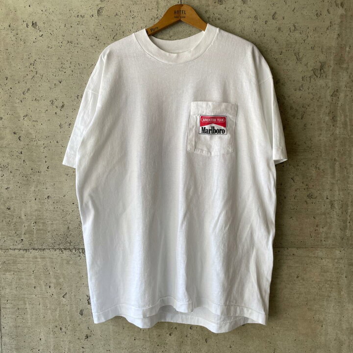 楽天市場】XZ390 Tシャツ マルボロ タバコ プロモ レースカー ポケT 