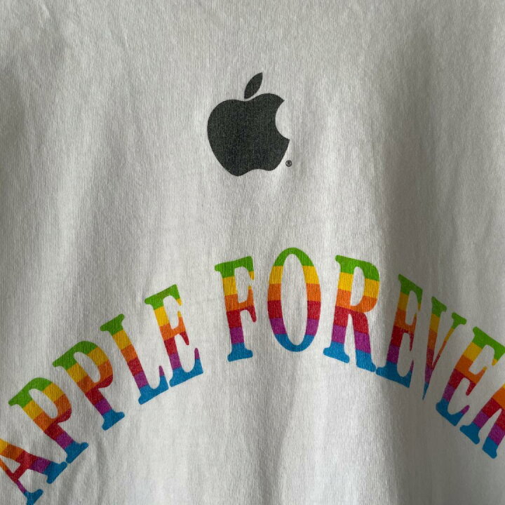 楽天市場】AE17 90s Tシャツ アップル 企業 コンピューター ロゴ 