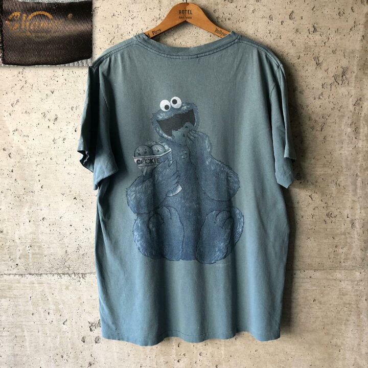 楽天市場】XZ406 90s Tシャツ クッキーモンスター セサミストリート 