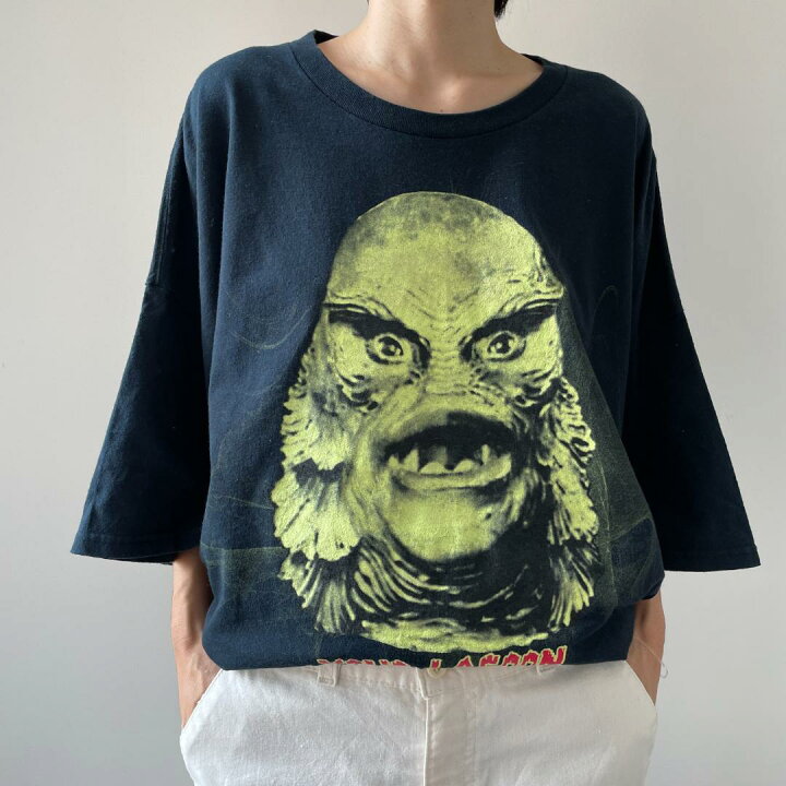 楽天市場】GF665 Tシャツ 半魚人 映画 ホラー ムービー キャラクター 