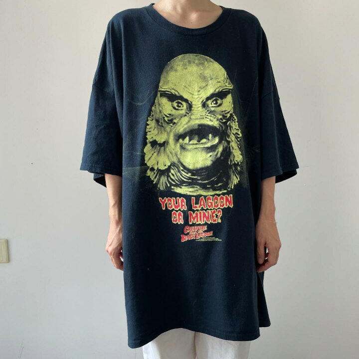 楽天市場】GF665 Tシャツ 半魚人 映画 ホラー ムービー キャラクター 
