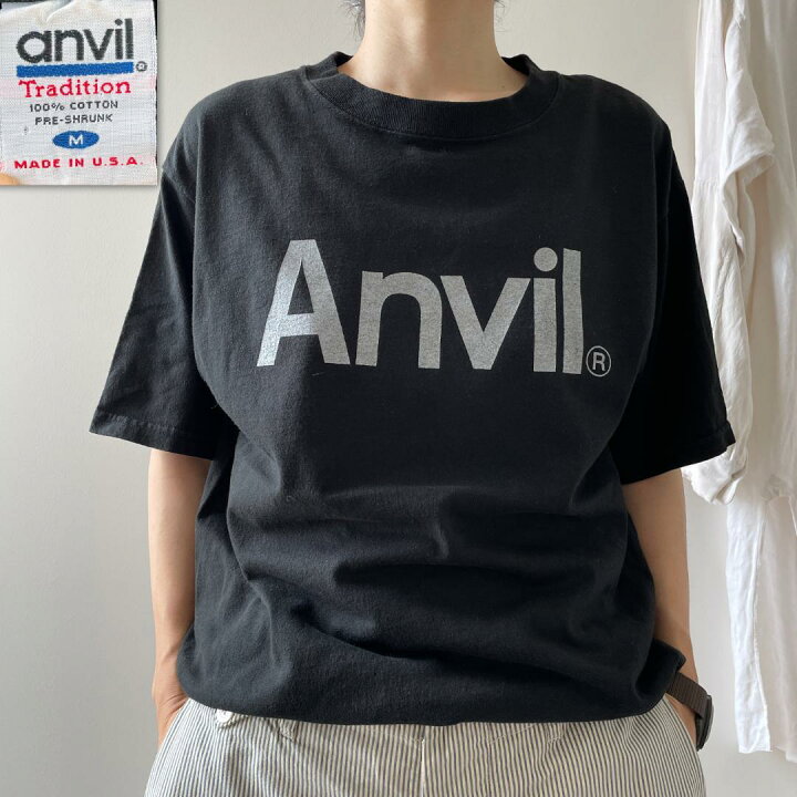 楽天市場】GF745 Tシャツ アンビル Anvil 00s ロゴ USA製 ヴィンテージ 