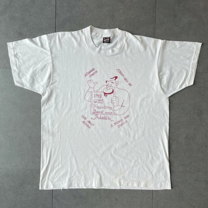 楽天市場】GF645 90s Tシャツ アラジン ミュージック イラスト 