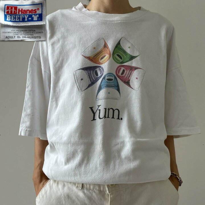 楽天市場】GF730 Tシャツ 90s Apple アップル Yum iMac 企業T : 福井産 