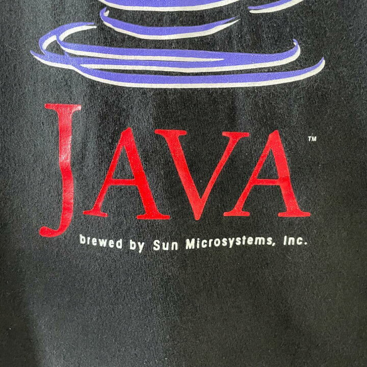 楽天市場】GF743 90s JAVA ロゴ プログラム言語 Tシャツ IT系 企業T 黒 