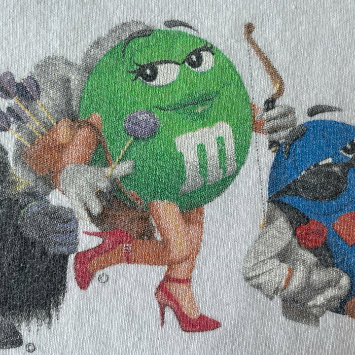 楽天市場】GF681 00s Tシャツ キャラクター お菓子 企業 Mチョコ Ms  