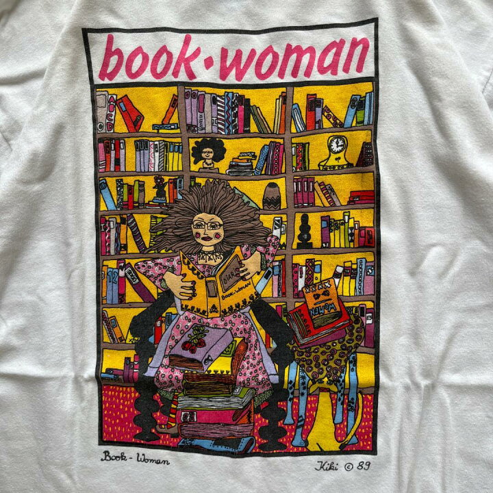 楽天市場】GF731 80s Tシャツ Book Woman イラスト アート USA製 