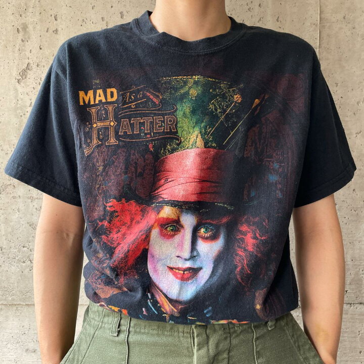 楽天市場】XZ287 Tシャツ ジョニーデップ アリス イン ワンダーランド 