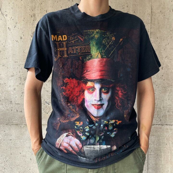楽天市場】XZ287 Tシャツ ジョニーデップ アリス イン ワンダーランド 