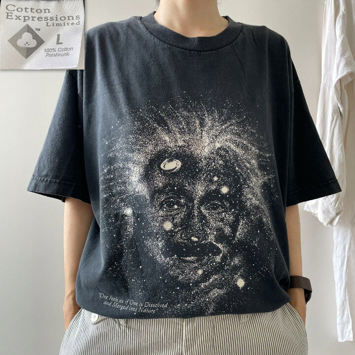 楽天市場】GF753 90s アインシュタイン Tシャツ ジャスティンビーバー 