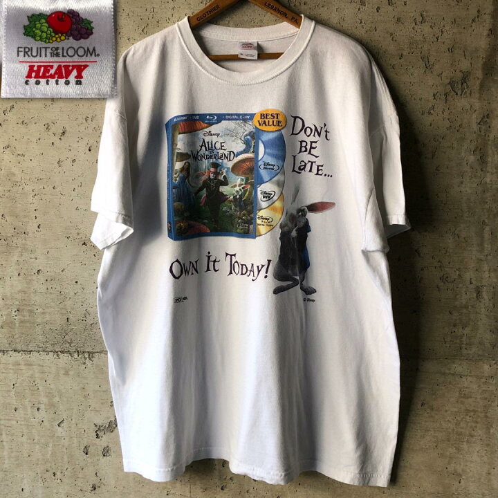 楽天市場】XZ473 Tシャツ アリスインワンダーランド ジョニーデップ 
