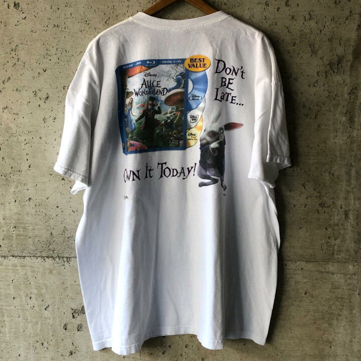 楽天市場】XZ473 Tシャツ アリスインワンダーランド ジョニーデップ 