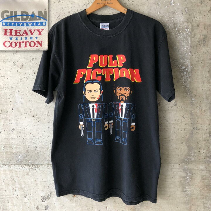 楽天市場】XZ494 Tシャツ 00s 映画 ムービー パルプフィクション ベア 