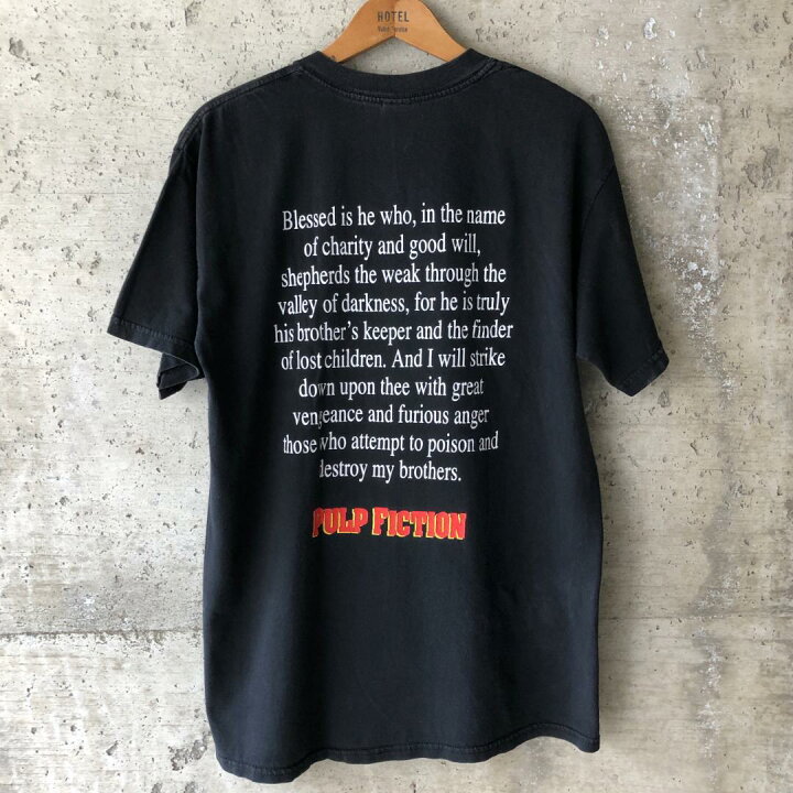 楽天市場】XZ494 Tシャツ 00s 映画 ムービー パルプフィクション ベア 