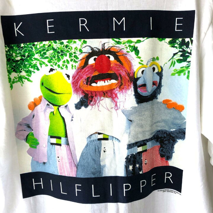 楽天市場】XZ504 Tシャツ カーミット セサミストリート 90s トミー 