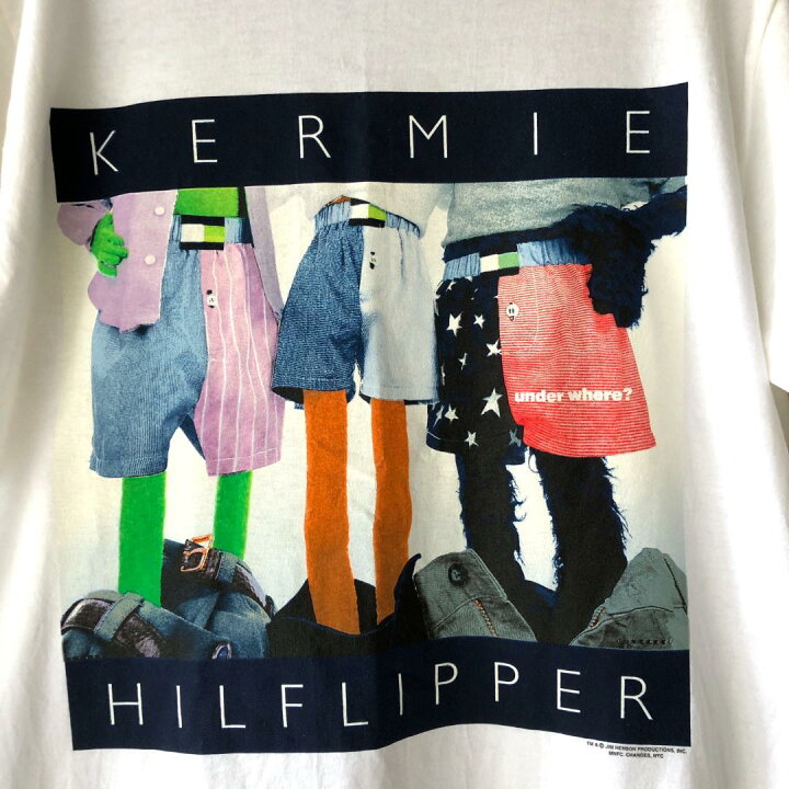 楽天市場】XZ504 Tシャツ カーミット セサミストリート 90s トミー 