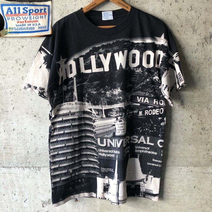 楽天市場】XZ475 90s Tシャツ モスキートヘッド ハリウッド USA製 