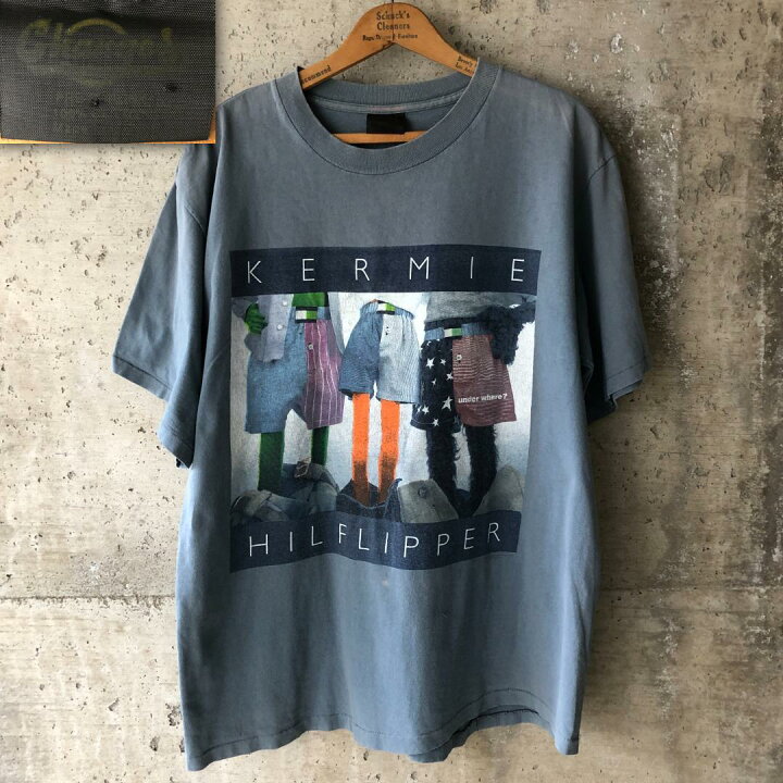 楽天市場】XZ498 Tシャツ カーミット セサミストリート 90s トミー 