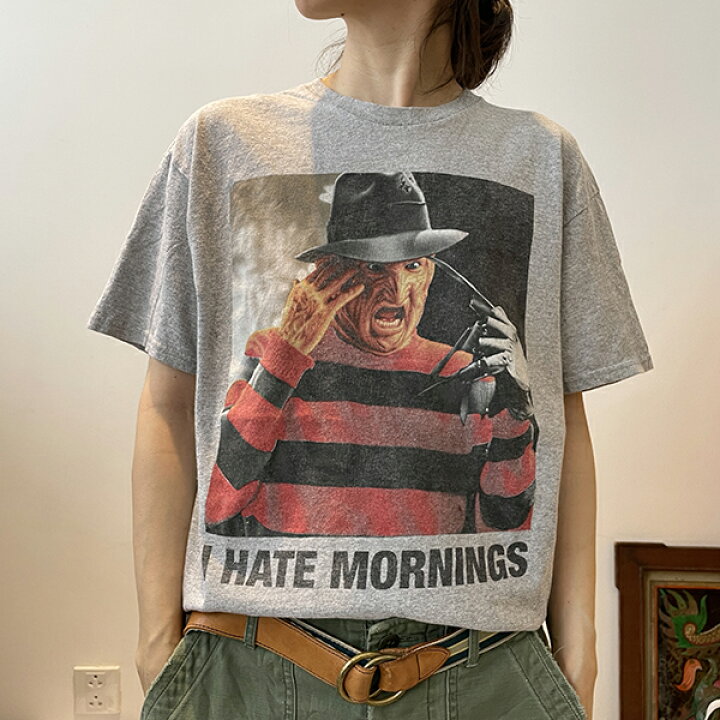 楽天市場】【T10】映画 エルム街の悪夢 Tシャツ M ムービーT : 福井産 