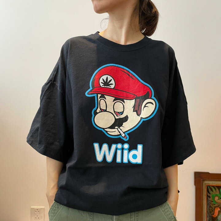 楽天市場】【322】マリオ Wiid Tシャツ 2000年代ヴィンテージ mario 