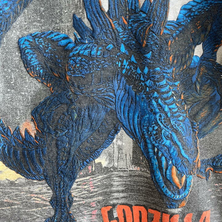 楽天市場】GF7 Tシャツ ムービーT ゴジラ GODZILLA エンボス加工 