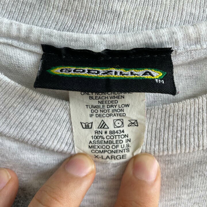 楽天市場】GF7 Tシャツ ムービーT ゴジラ GODZILLA エンボス加工 
