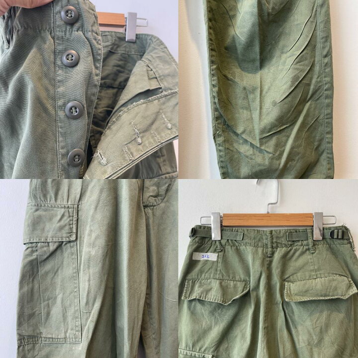 楽天市場】【252】US ARMY ジャングルファティーグ パンツ S/Long 