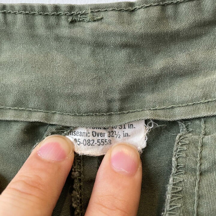 楽天市場】【252】US ARMY ジャングルファティーグ パンツ S/Long 