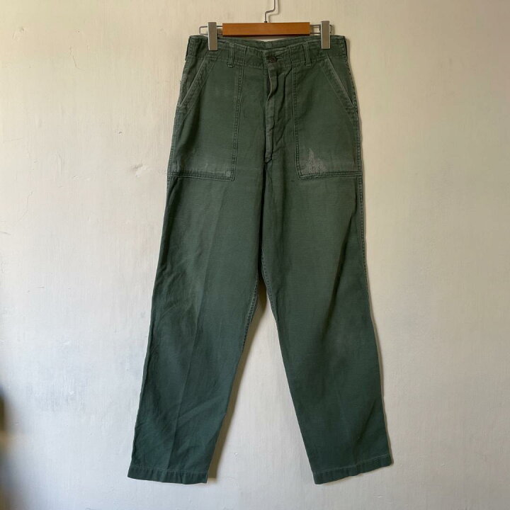 楽天市場】GD25 US ARMY 米軍 アメリカ軍 ベイカーパンツ 70s OG107 