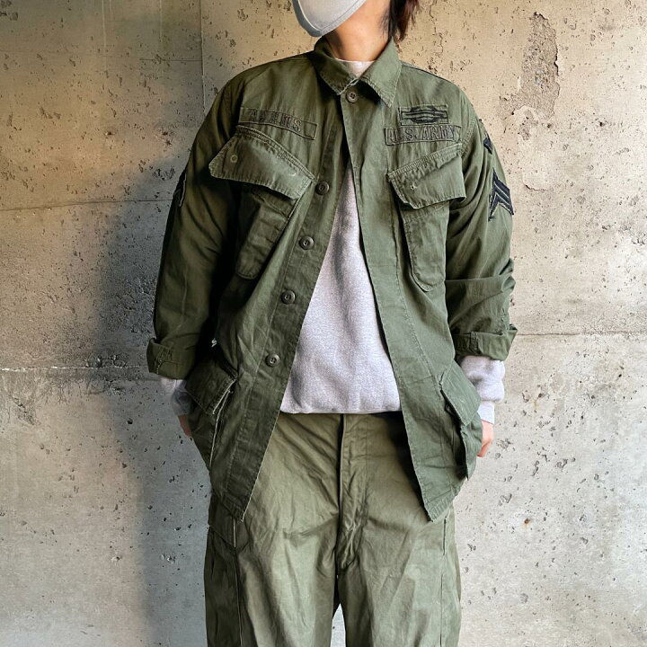 楽天市場】DG9 米軍実物 US ARMY ジャングルファティーグ ジャケット 