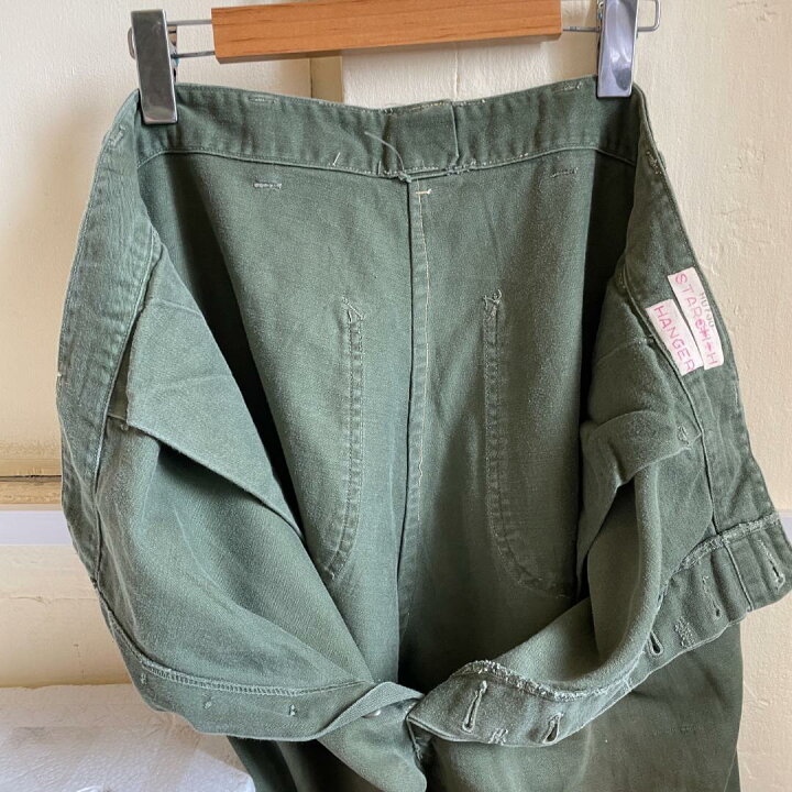 楽天市場】GD232 1960年代 US NAVY ベイカーパンツ ユーティリティ USN 