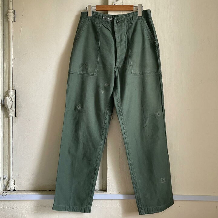 楽天市場】GD235 US ARMY 米軍 アメリカ軍 ベイカーパンツ 70s OG107 