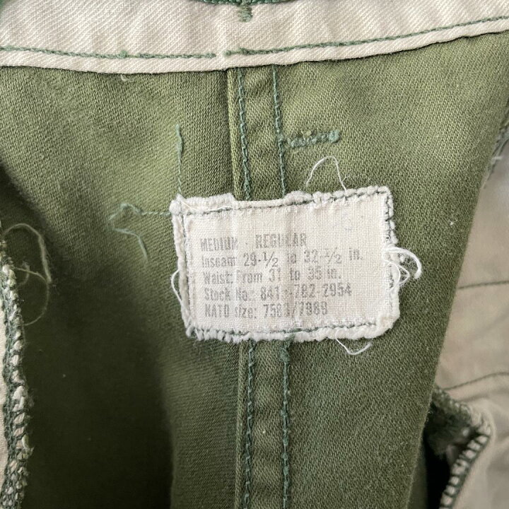 楽天市場】AR15 米軍 US ARMY M-65 軍パン フィールドパンツ M/R 
