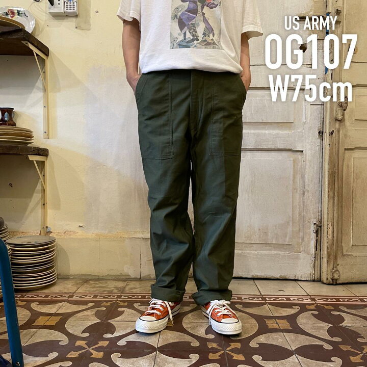 楽天市場】GD281 US ARMY 米軍 アメリカ軍 ベイカーパンツ 60s OG107 