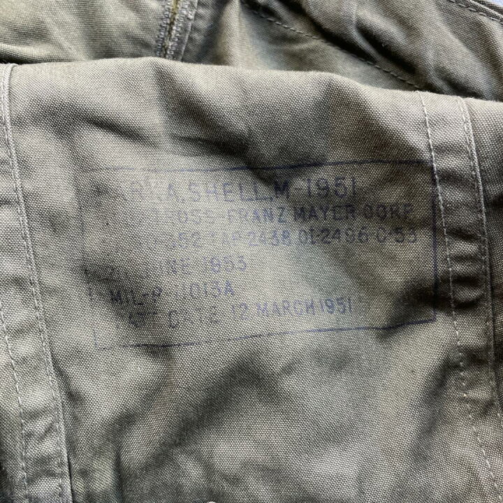 楽天市場】KU305 アメリカ軍 M51 M-51 フィッシュテールパーカー 初期 