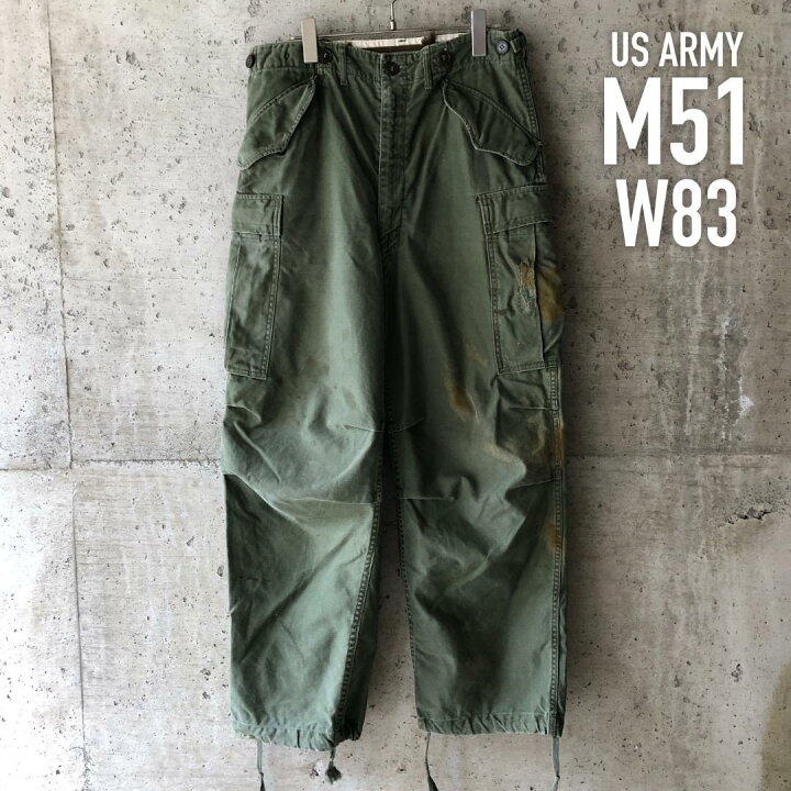 楽天市場】KU176 US ARMY 米軍 アメリカ軍 ベイカーパンツ M51 