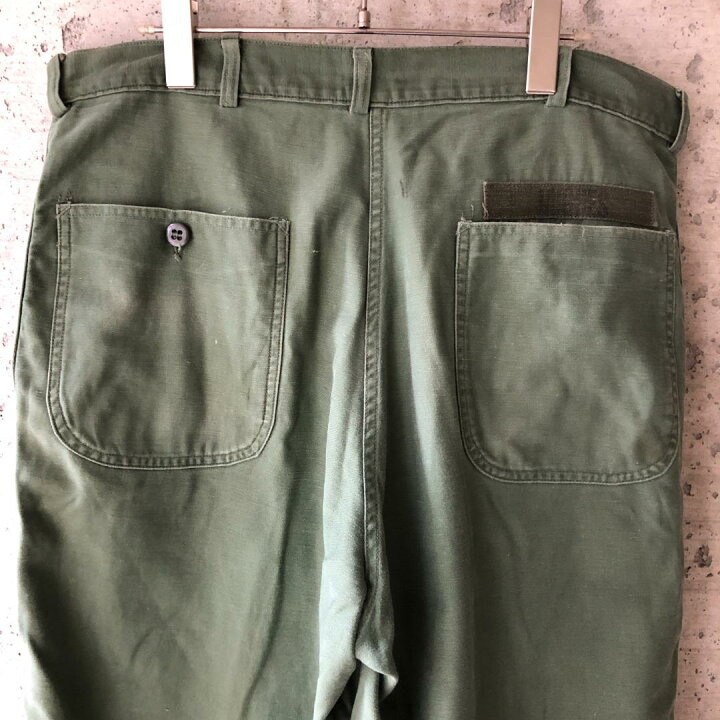 楽天市場】KU288 1960年代 US NAVY ベイカーパンツ ユーティリティ USN 