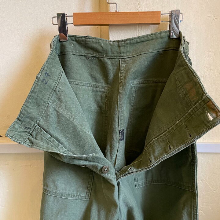 楽天市場】GD265 US ARMY 米軍 アメリカ軍 ベイカーパンツ 60s OG107 