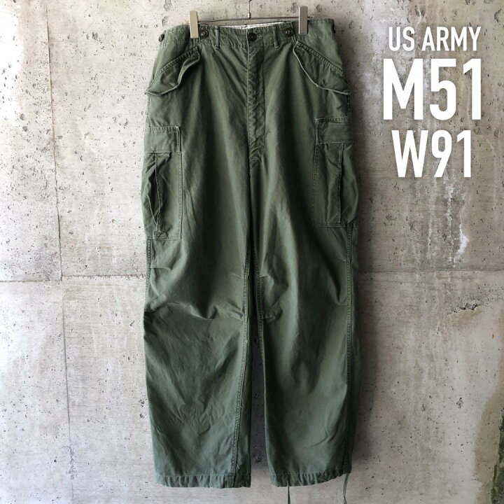 楽天市場】KU160 US ARMY 米軍 アメリカ軍 ベイカーパンツ M51 