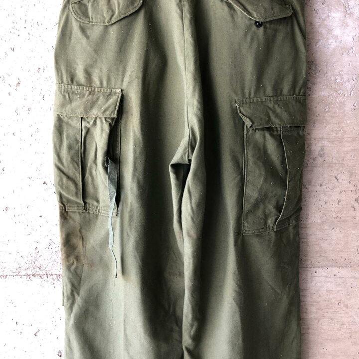 楽天市場】KU167 アメリカ軍 US ARMY M65 軍パン フィールドパンツ M/R 
