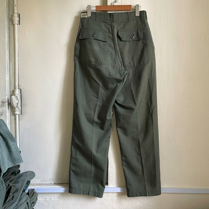 楽天市場】GD273 US ARMY アメリカ軍 ベイカーパンツ 80s OG507 : 福井 