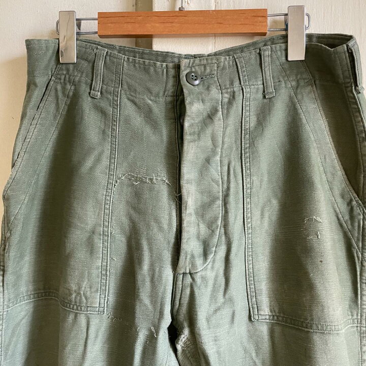 楽天市場】GD249 US ARMY 米軍 アメリカ軍 ベイカーパンツ 70s OG107 