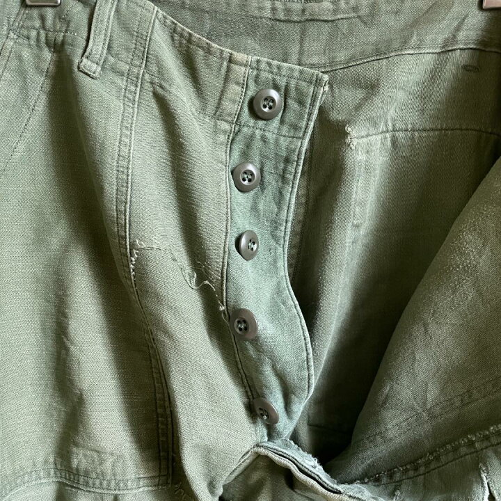 楽天市場】GD249 US ARMY 米軍 アメリカ軍 ベイカーパンツ 70s OG107 