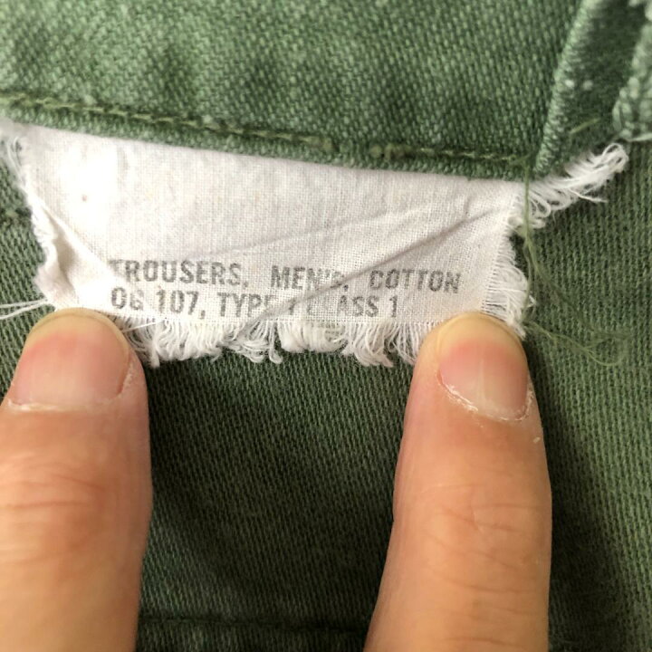 楽天市場】KU202 US ARMY 米軍 アメリカ軍 ベイカーパンツ 70s OG107 