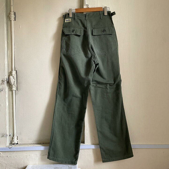 楽天市場】GD254 US ARMY 米軍 アメリカ軍 ベイカーパンツ 60s OG107 