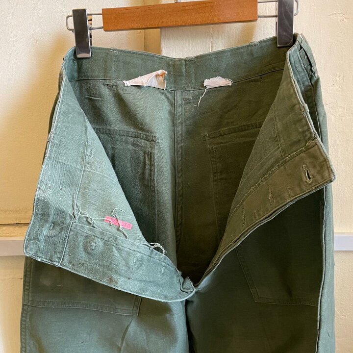 楽天市場】GD291 US ARMY 米軍 アメリカ軍 ベイカーパンツ 60s OG107 